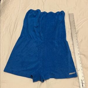 Women's vintage terry Blue One Piece